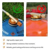 Campana de Gas para Acampar al Aire Libre Quemador Portátil 5800W, Adaptador de Tanque de Combustible, Encendedor de Piezoeléctrico - details 5