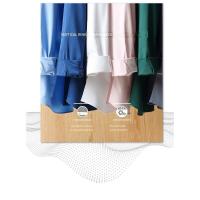 Camisa elástica de manga larga, nuevos productos antiarrugas, blusa vertical masculina, camisa masculina (Regalo 1 pieza) - details 20