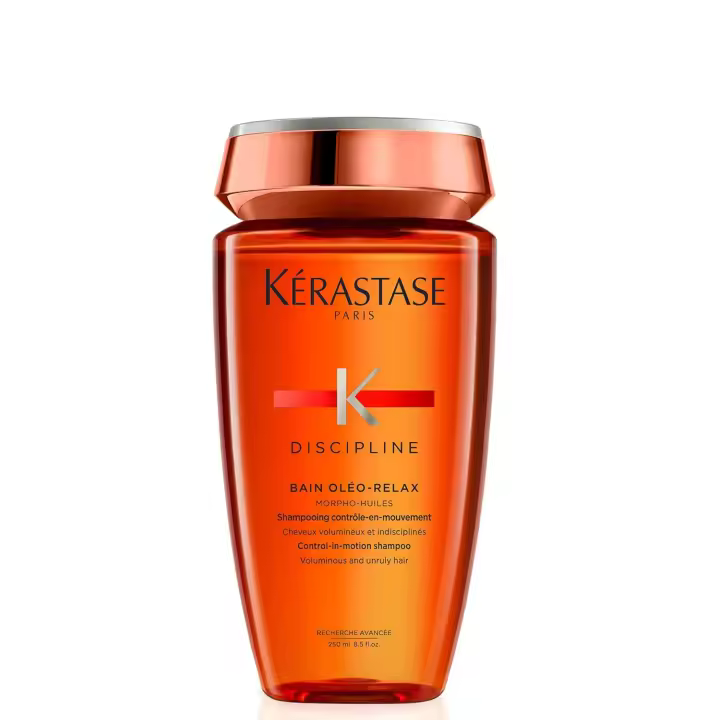 KÉRASTASE Discipline Oleo-Relax Champú antifrizz con infusión de aceite, hidrata, protege el cabello, reduce el enredado con manteca de Shorea - 1