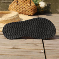 Sandalias de verano para mujer, talla grande, suela gruesa, estilo nuevo, color sólido, sencillas. - details 7