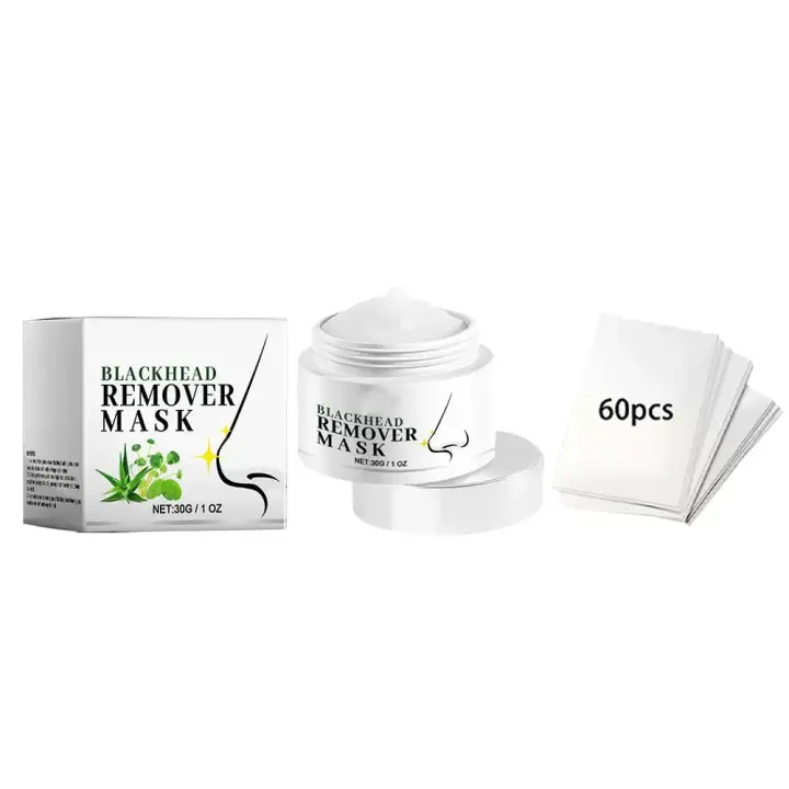 Crema Removedor de Puntos Negros Tiras de Piel de Rosácea para Limpieza de Poros - 1