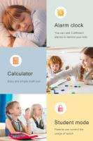 2025 Nuevo VK26 4G Reloj inteligente para niños WIFI Cámara de 0,3 Mpix Tarjeta SIM Posicionamiento GPS Llamada de emergencia SOS Chat de video HD Detección de frecuencia cardíaca Compatible con Android IOS Smartwatch - details 7