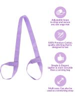 Cinturón de Yoga Ajustable Correa Deportiva para Estiramiento y Ejercicio Cinturón de Mat para Yoga - details 9