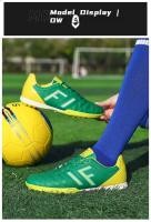 Botas de fútbol transpirables de alta calidad para hombre, con buen agarre y suela de clavos, fabricadas en material de poliuretano para - details 7