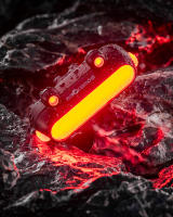 ROCKBROS-luz trasera para bicicleta IPX6, LED tipo C, carga, 5 modos, advertencia de seguridad - details 4