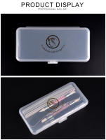 Caja de Almacenamiento Vacía para Herramientas de Uñas KADS Rectangular Doble Capa Bandeja para Pinza Tijeras Cepillo Limpiador de Uñas - details 3