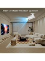 Proyector Android 4k LED de Alta Calidad Enfoque Corto, Resolución 720P, Audio Incorporado, WIFI, Tamaño de Pantalla Máximo 130