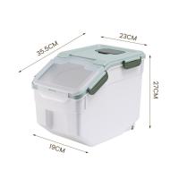 Cubo de comida para gatos de gran capacidad, 15 kg, a prueba de humedad y a prueba de insectos para el hogar - details 6