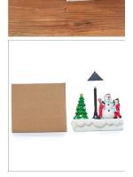 Luz de noche de Navidad de explosión creativa, decoración de pared de vela para habitación de niños, adorno de artesanía de resina creativa - details 8