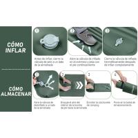 JEMULICE Esterilla Camping