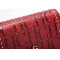 CH Fashion Design 2024 Nuevo modelo de cabeza impresa en color sólido Accesorios de metal Hebilla Bolso de hombro para mujer Marca Mochila de lujo de alta gama - details 14