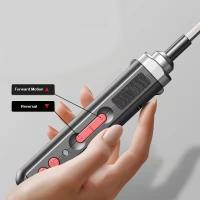 Juego eléctrico multifuncional, taladro recargable portátil de precisión, destornillador, herramientas de reparación de mantenimiento del hogar - details 5