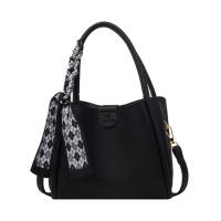 Bolso de mano de cesta de verduras popular de este año para mujer 2025 nuevo bolso de cubo de cuero suave bolso de mensajero de hombro de viajero - details 0