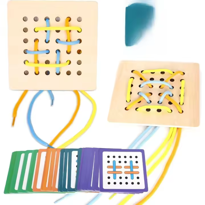 Juguetes de Madera Montessori Regalos Ideales para Niñas de 3 Años Juegos Educativos para Niños y Niñas - 1