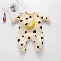 Romper de Plátano para Bebé Primavera Ropa de Dormir de Algodón Mono Estilo Coreano para Recién Nacidos Niños y Niñas Zapatos y Ropa de Cultura - details 0