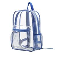 Mochila transparente de gran capacidad, Bolsa Escolar impermeable con cremallera, mango suave Visible, de Pvc, para exteriores - details 7