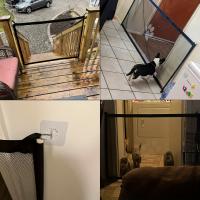 Puerta para mascotas, cerca de protección de aislamiento para mascotas, red de aislamiento para perros, cerca portátil plegable - details 10