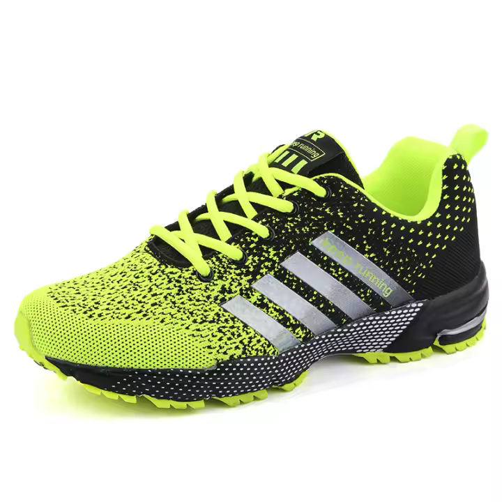 Zapatillas de Correr Ligeras Cómodas para Caminar y Correr Talla Grande Zapatillas Unisex de Textil - 1