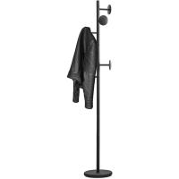 Perchero de pie con 6 Ganchos. Color: Negro. Altura: 174cm. para Colgar Todo Tipo - details 6