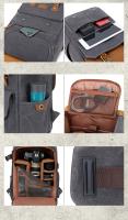Mochilas para Cámaras, Mochila Fotografia Impermeable con Divisores Extraíble Mochila para Camara Reflex Digital DSLR - details 15