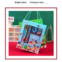 Juego de Papelería Navideño Portátil de 6 Piezas Regalo de Estudiantes para Aprender - details 2