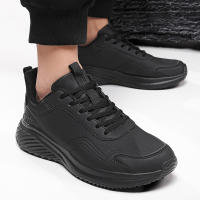 Zapatillas de deporte con amortiguación de cuero zapatos para correr casuales ligeros para hombres zapatos para hombres de otoño e invierno - details 12