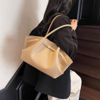 Bolso de Hombro de Diseño de Lychee Bolso de Mano de Cuero PU de Color Sólido - details 8