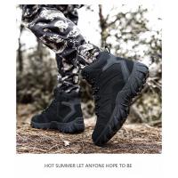 Botas De Entrenamiento De Combate Tácticas Mejoradas Para Hombre, Zapatos De Senderismo De Respuesta Rápida Antidesgaste Para Acampar Al Aire Libre, Zapatillas De Pesca Y Caza Para Hombre - details 29
