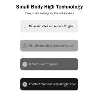 Masajeador de cuello y espalda, estimulador de cuerpo completo, dispositivo de alivio del dolor, USB - details 5