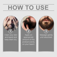 Aceite hidratante para barba, hidratante, secante para el cabello, suave y nutritivo, para hombres - details 3