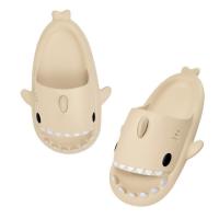Pantuflas de Tiburón de Gradiente EVA para Verano 2024 Sandalias de Interior Suaves de Color Caramelo para Niños Solas Gruesas para Mujeres Hombres - details 18