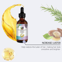 Extracto de planta HOEGOA mezclado con aceite esencial para el cuero cabelludo, champú, nutre, hidrata el cabello, suaviza y cuida la esencia - details 6