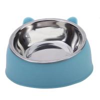Cuenco inclinado de acero inoxidable para gato y perro, comedero antideslizante para mascotas, 15 grados, protección para el cuello - details 8