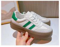 Nuevo con cordones para zapatos deportivos de suela gruesa para mujer - details 6