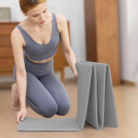 Manta De Yoga Plegable Ecológica TPE Para Viajes Fitness Doble Cara Antideslizante Para Pilates Y Ejercicios Entrega Saco De Compras - details 3