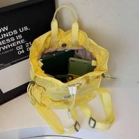 Mochila de almacenamiento para raquetas deportivas de gran capacidad, bolso de hombro ligero de Color sólido para Fitness, bolso de mano para tenis, bolsa de Fitness con cordón - details 5