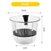 Maceta transparente de plástico con autorriego para jardín interior - details 9