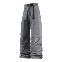 Pantalones Cargo de Nylon para Hombres CHAIFENKO Estilo Suelto, Delgado, De Primavera/Verano, Longitud del Tobillo, Marca de Alta Calidad - details 4