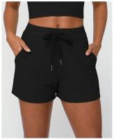 Pantalones Cortos de Yoga de Nylon para Mujer Ajuste Suelto, Manga de Cinturón, Secado Rápido, Transpirable con Bolsillos Ideal para Yoga y Deportes - details 10