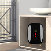 Mini Calentador de Agua Eléctrico Sin Rápido 6500W, Corte Automático de Seguridad, Pantalla Táctil de Cocina - details 0