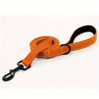 Nylon reflectante de 6 pies con mango acolchado suave, anillo en D adecuado para caminar y entrenar, correa para perros pequeños y grandes - details 7