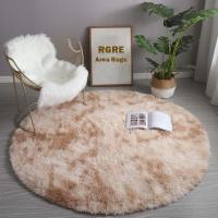 Alfombras de Salón redondas, Pelo Largo, Alfombra para Habitación, Dormitorio, Lavables, Antideslizante, Muy Suave - details 25