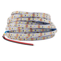 GAHADA Luz de Tira LED Flexible Ancho de PCB de 4MM 180LEDs/m Dos Cables Blanco Cálido Blanco - details 0