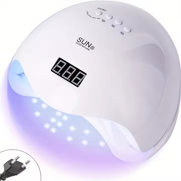 Secador de uñas LED de 48W, Gel de uñas, curado de luz UV, con 4 temporizadores, Sensor automático, Pantalla LCD, Herramientas, 1 unidad - 1