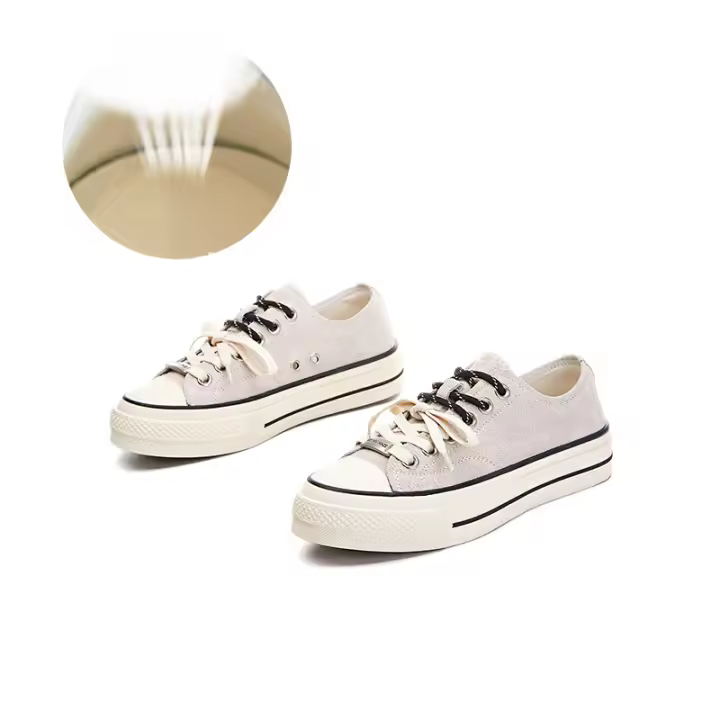 Nuevos pequeños zapatos blancos primavera plana zapatos de las mujeres zapatos clásicos de la junta de las mujeres de la moda casual solo zapatos versátiles zapatos - 1