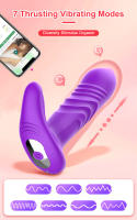 Aplicación de control remoto inalámbrico para jardín trasero, cinco generaciones de fuerte choque, vibrador de masaje de próstata masculino telescópico, juguetes sexuales para adultos - details 8