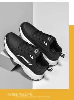 Zapatillas De Deporte De Cuero PU, Zapatos Informales Para Hombres, Zapatos Deportivos Para Niños, Negro Puro, Talla Grande 47 48, Tenis Masculinos - details 4