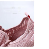 Zapatillas de running ligeras de malla con suela blanda para mujer, zapatillas deportivas informales huecas y transpirables - details 4
