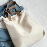 Bolso De Hombro Para Mujer En Lona Gran Capacidad Con Hilo De Costura Bolsa Práctica Y Conveniente Para Comunicación Diaria - details 11