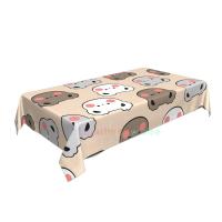 Mantel rectangular de oso para fiesta, manteles impermeables para mesa de comedor, decoración del hogar y cocina - details 11